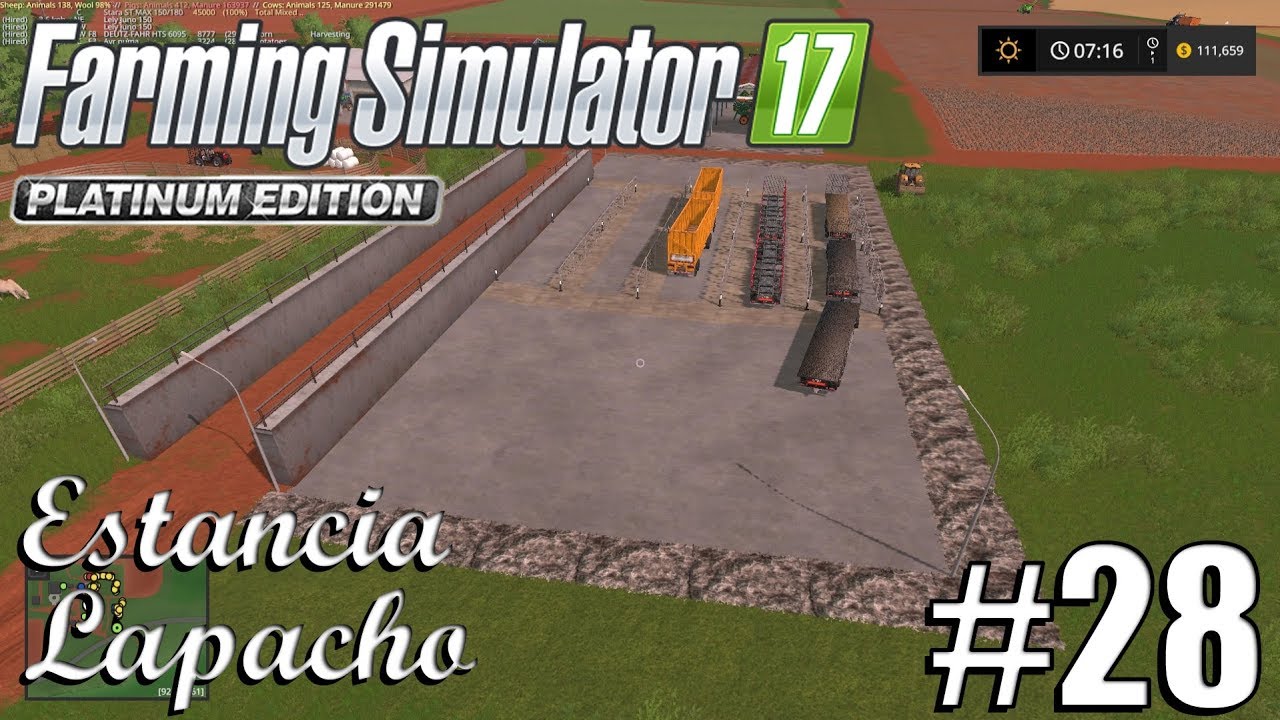 FS17 - Platinum Edition: Estancia Lapacho - Timelapse #28 - Finishing The Parking Square