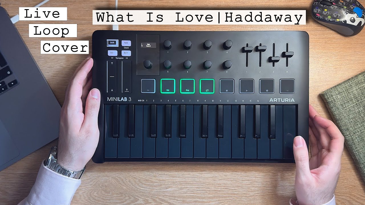 Haddaway - What Is Love (Live Loop Cover) | Arturia MiniLab 3