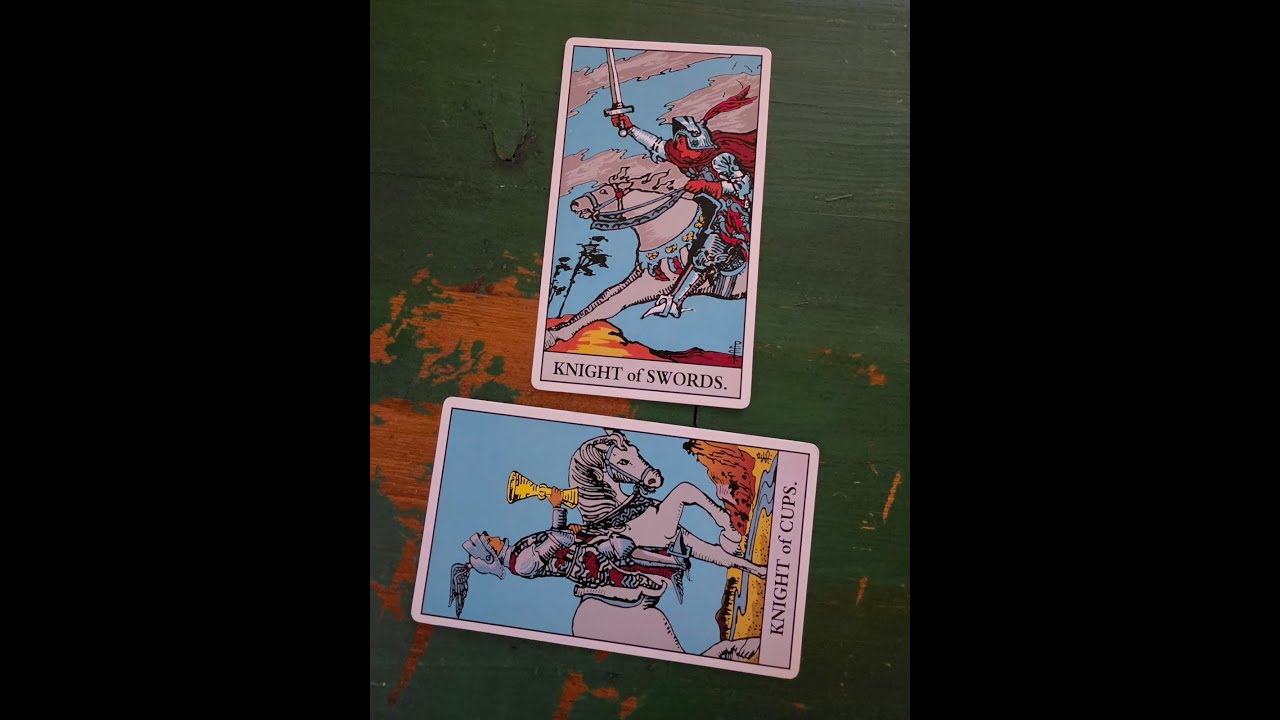 Tarot Combo: Knight of Swords / Knight of Cups