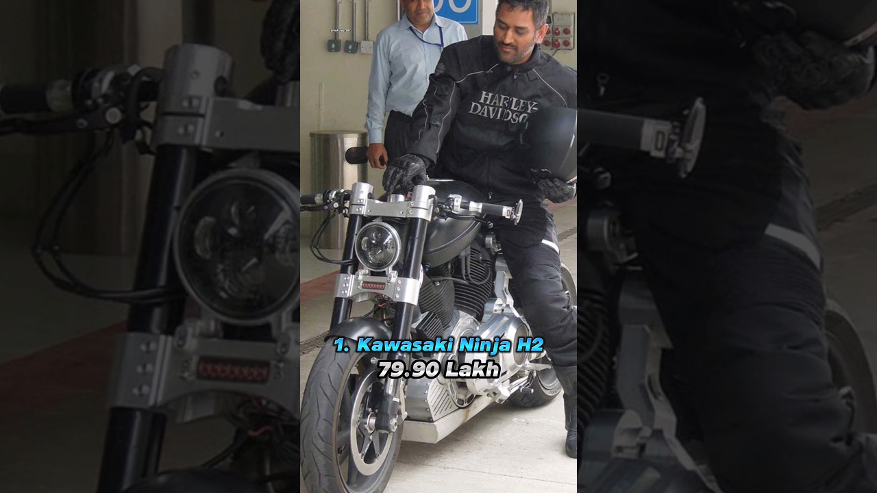 Top 10 Expensive 🤑 Bikes Of MS Dhoni #shorts #trendingshorts  #msdhonibikecollection