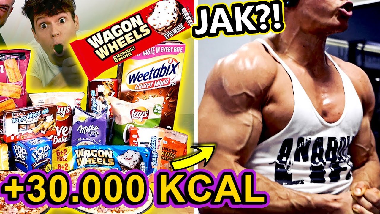 CZŁOWIEK VS 30.000 KCAL ! JAK TYLE JEŚĆ I NIE TYĆ ! *PRAWDA*