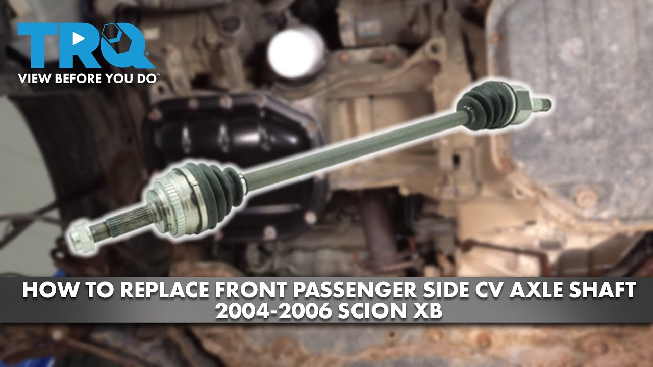 How to Replace Front CV Axle Shaft 2004-2006 Scion xB
