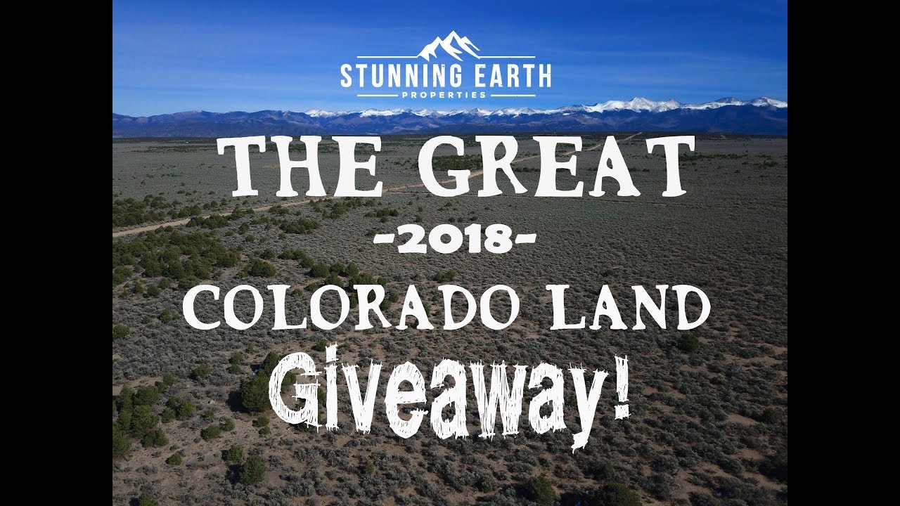 (ENDED) Stunning Earth: Colorado Land Giveaway - 2018