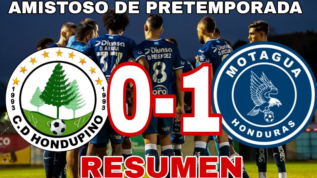 RESUMEN ( HONDUPINO VS MOTAGUA)