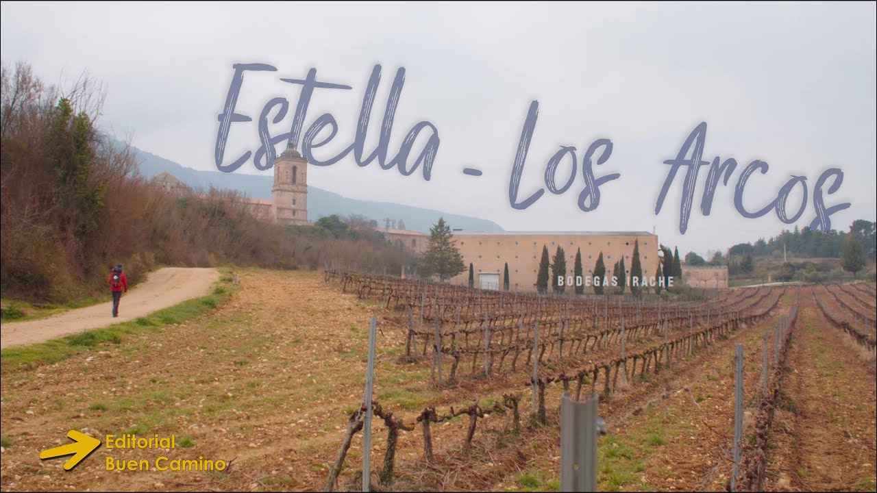 Camino de Santiago entre Estella y Los Arcos