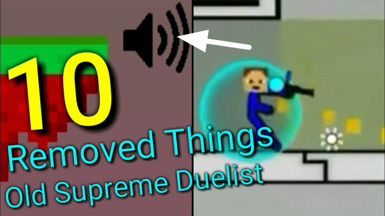 10 Removed Things on Supreme Duelist Stickman