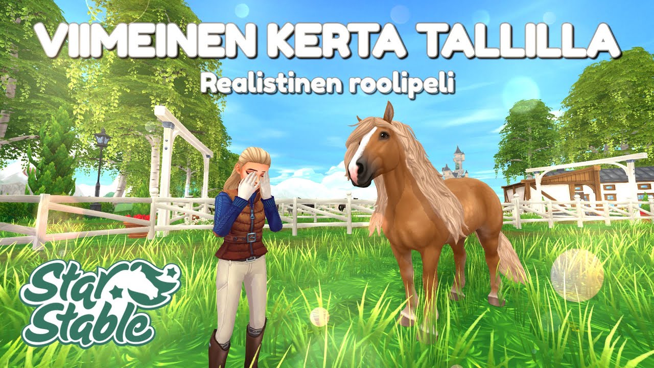Viimeinen kerta tallilla | Realistinen roolipeli || SSO Suomi | 100 tilaajan spesiaali!