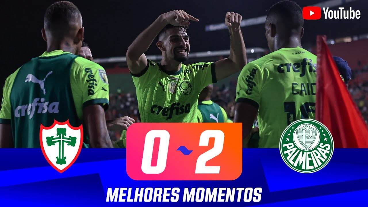 PORTUGUESA 0 X 2 PALMEIRAS | MELHORES MOMENTOS | 5&ordf; RODADA | PAULIST&Atilde;O 2024