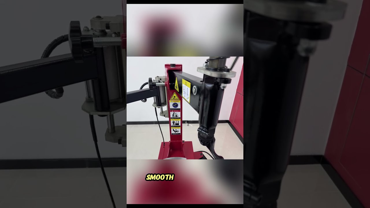 Semi-Automatic Swing Arm Tire Changer Machine - 10"-22" Rims 