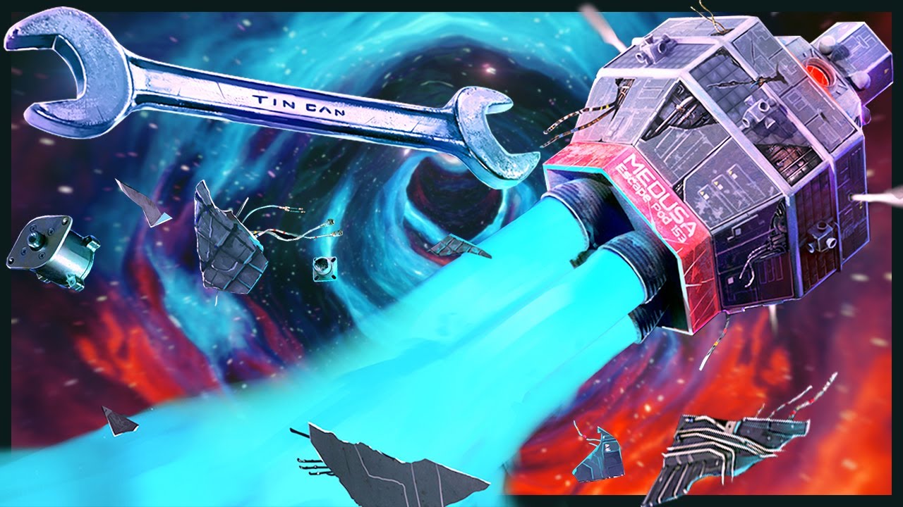 Surviving Alone Inside a Broken Escape Pod in Deep Space - Tin Can