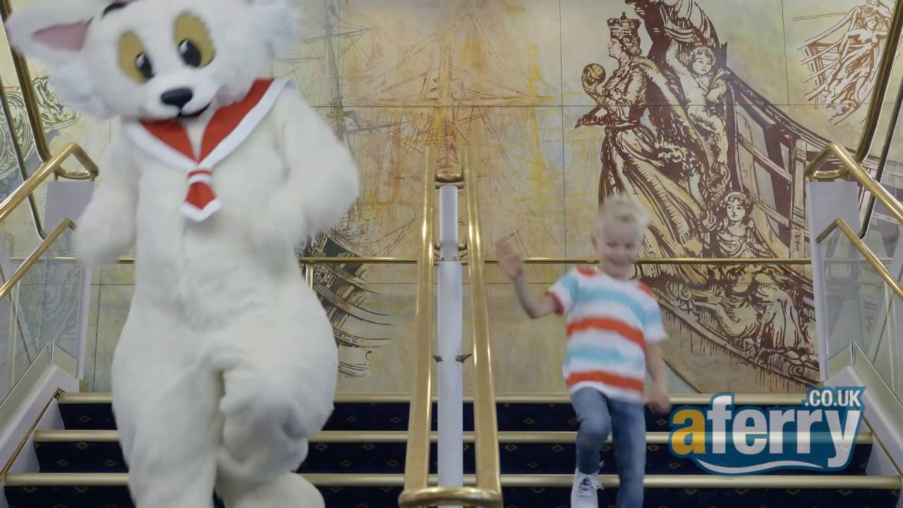 Kids have fun on board Viking Line