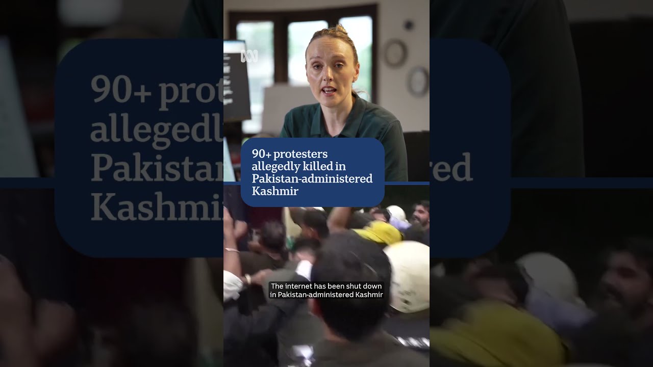90+ protesters allegedly killed in Pakistan-administered Kashmir | ABC NEWS