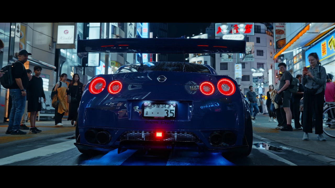 LBWK GTR R35 - R32 | Tokyo Night | 4K