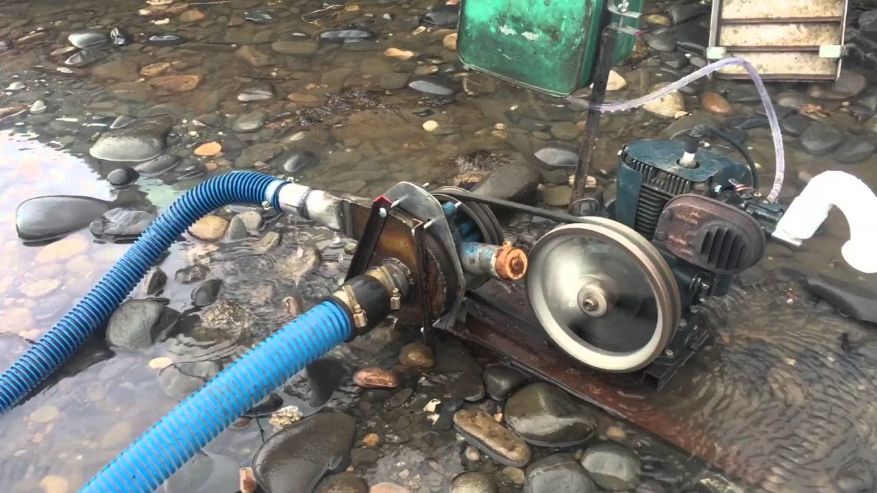 Gold Dredge DIY 3 inch part 2: 1.5