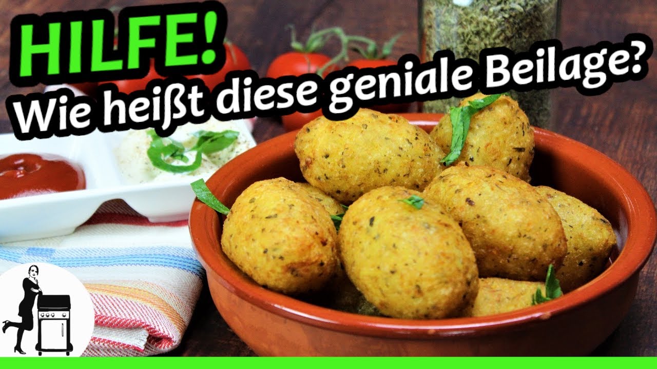 Kartoffelkrapfen - genial leckere Beilage zu Braten und Gegrilltem