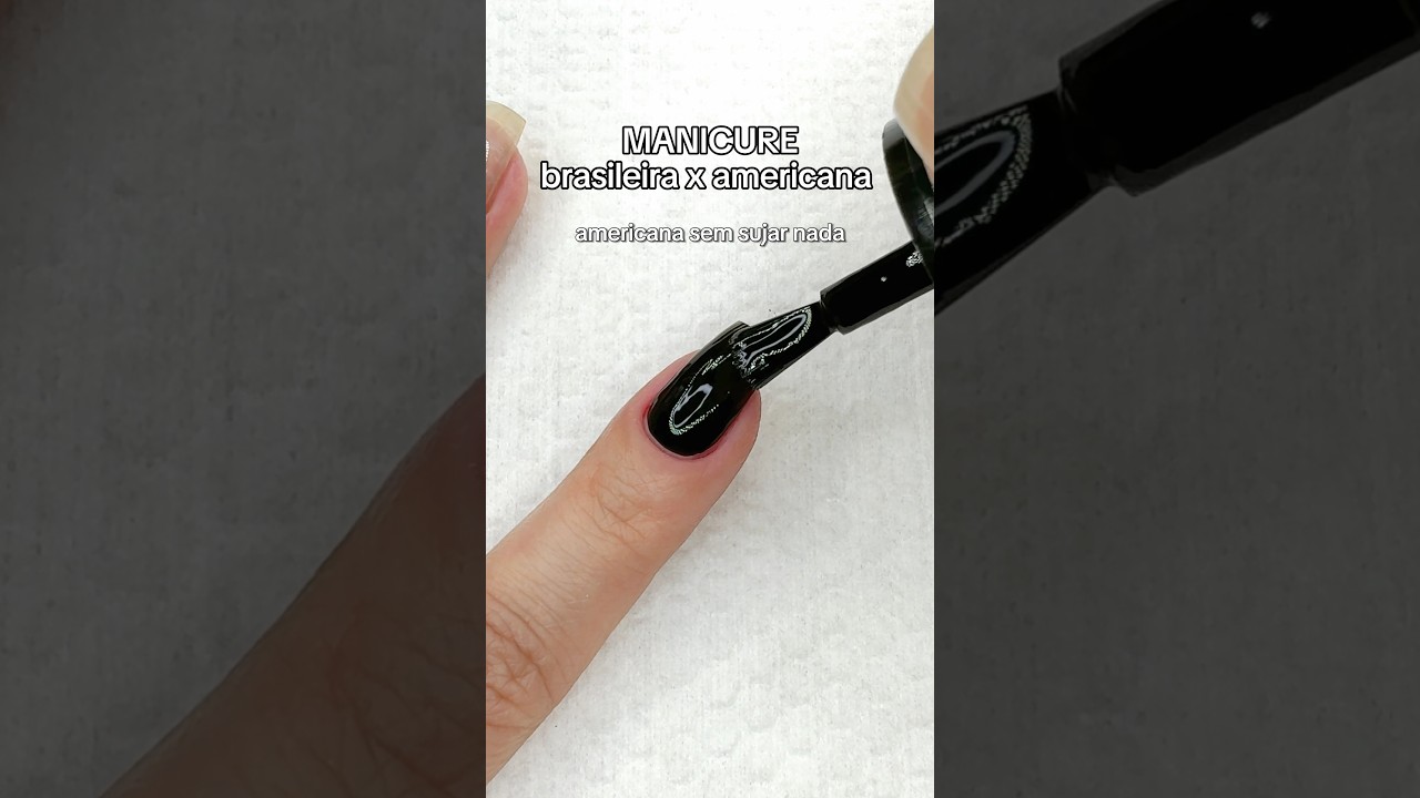Voc&ecirc; prefere a esmalta&ccedil;&atilde;o brasileira ou americana? 🤔 #esmalta&ccedil;&atilde;o #unhas #esmaltes #unhaslindas