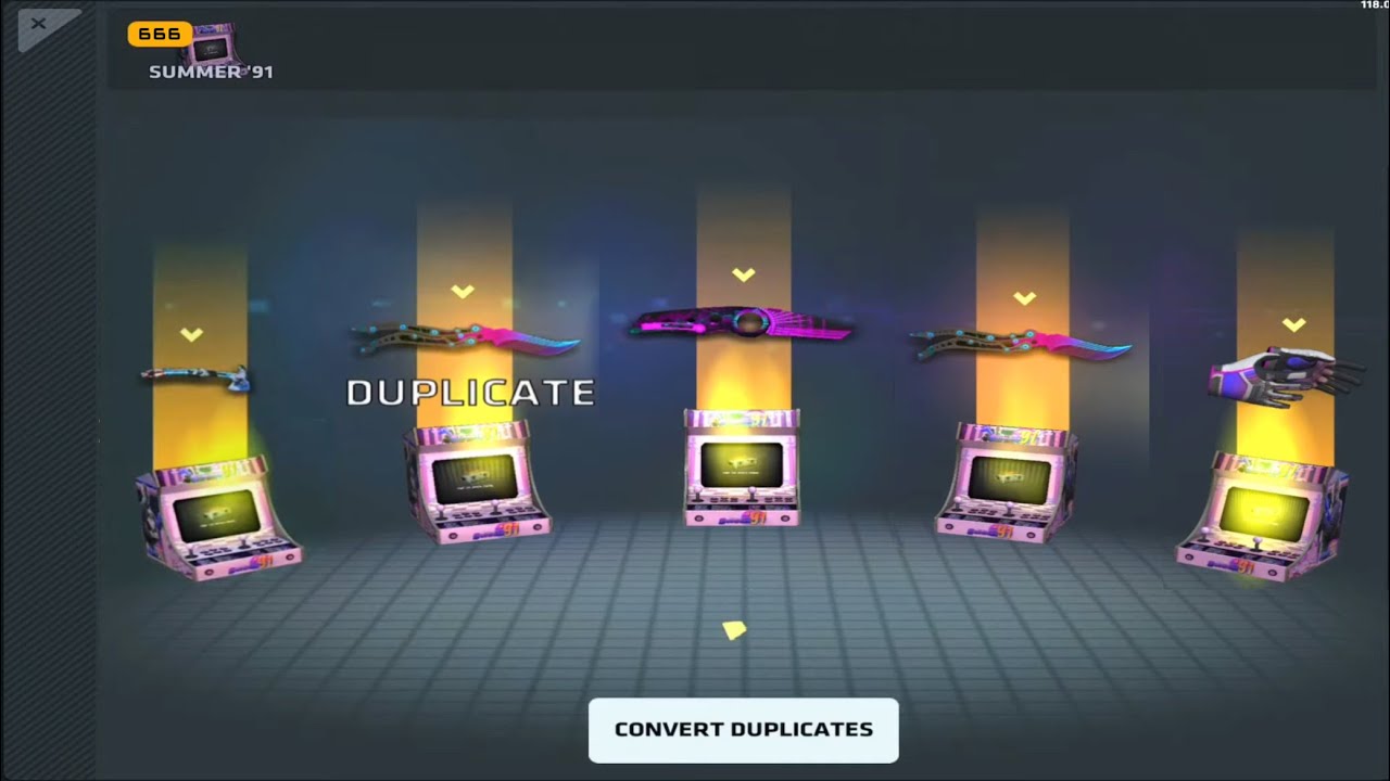 100000 credits on COOLEST Summer 91 Cases - Critical Ops | ArenX