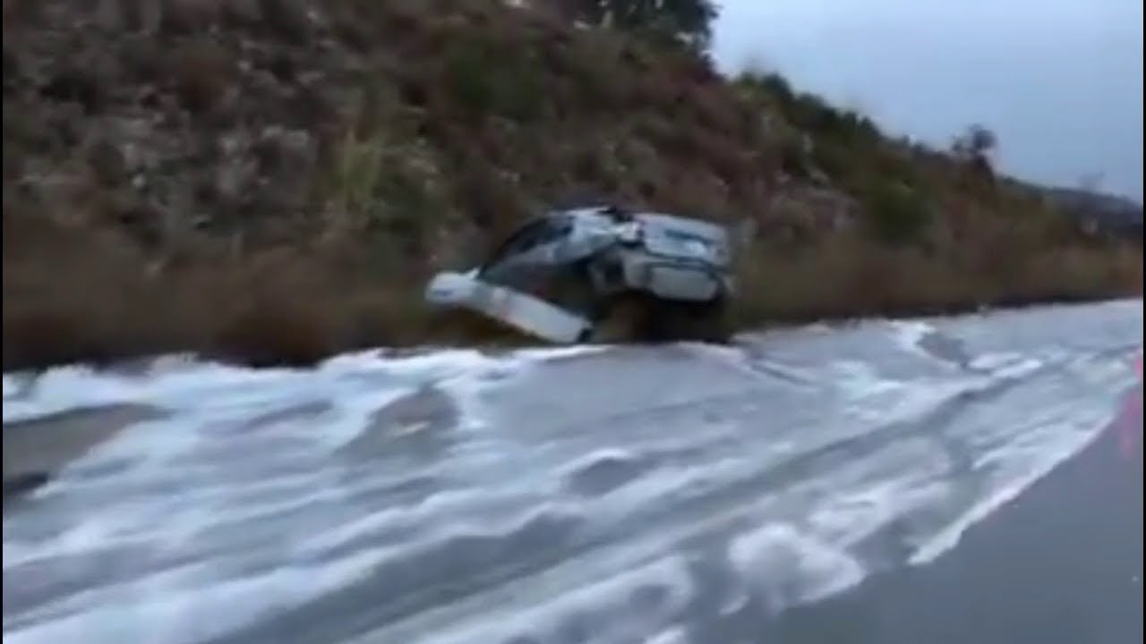Salt Range Snowfall Kallar Kahar Lahore Motorway - Accidents due to hailstorm