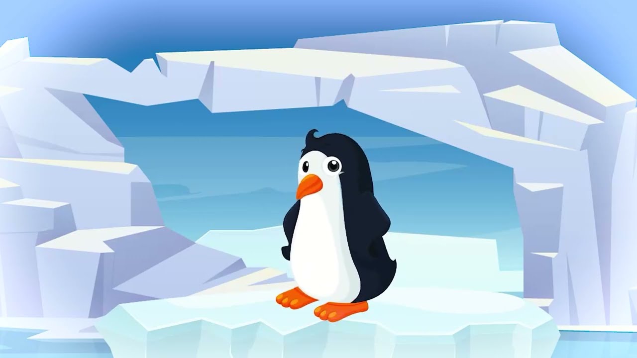 Pinguinul dansator - c&acirc;ntece animate pentru copii de la Clopoțelul Magic