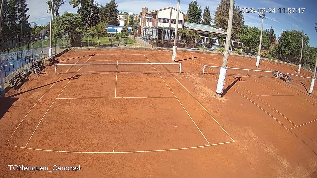 Cancha 4 Tenis club Neuquén Club 24/02/26 inicia 08:01
