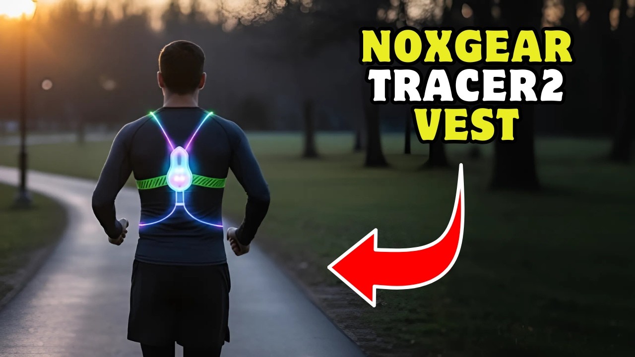 Noxgear Tracer2 Vest Review | LED Reflective Running Vest with 360° Illumination 2025