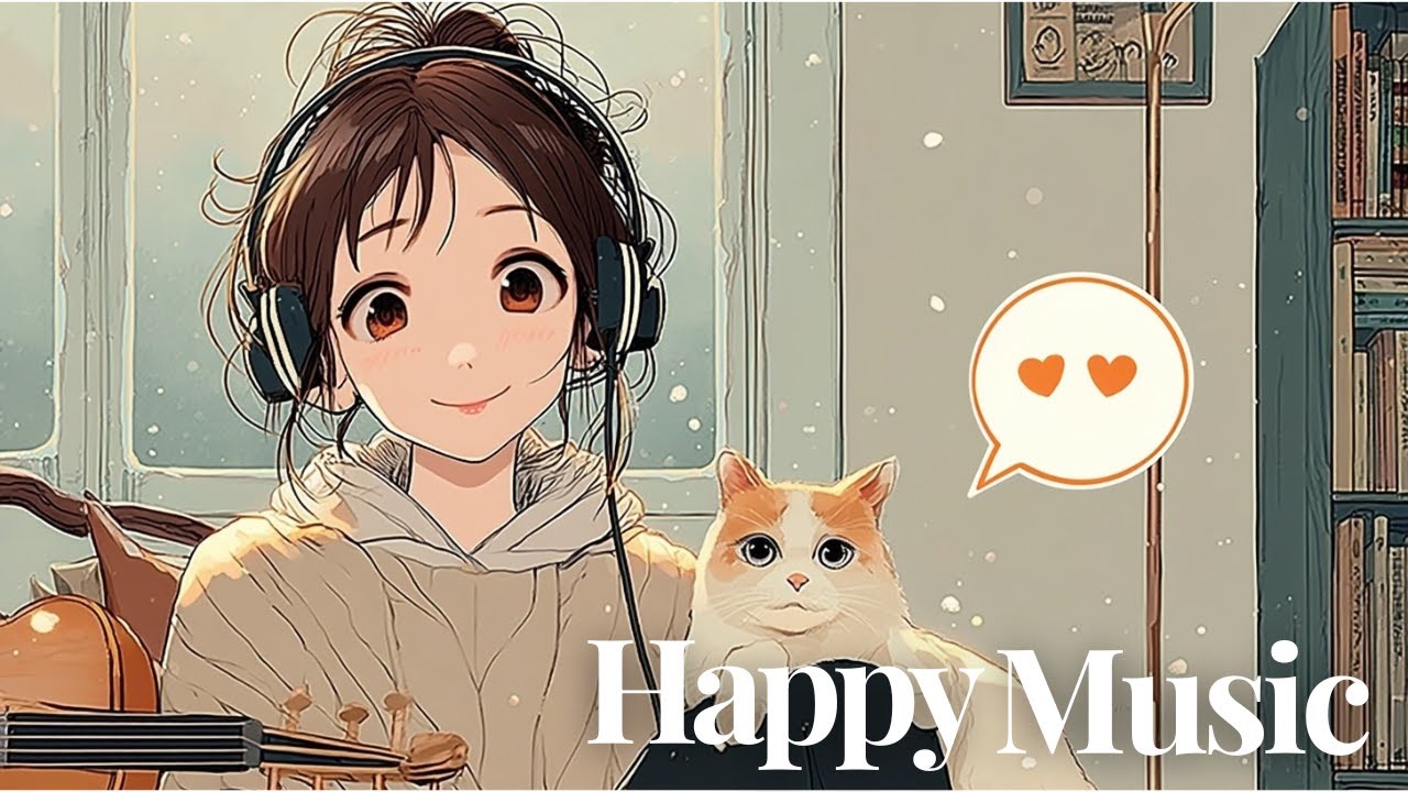 冬の恋、猫とハートフルなプレイリスト｜Work Study Chill Vibes