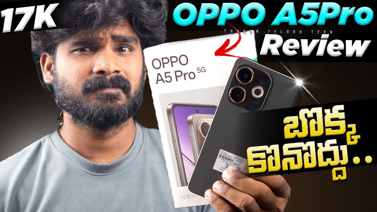 OPPO A5 Pro 5G Review Telugu | Buy or Not? | in Telugu