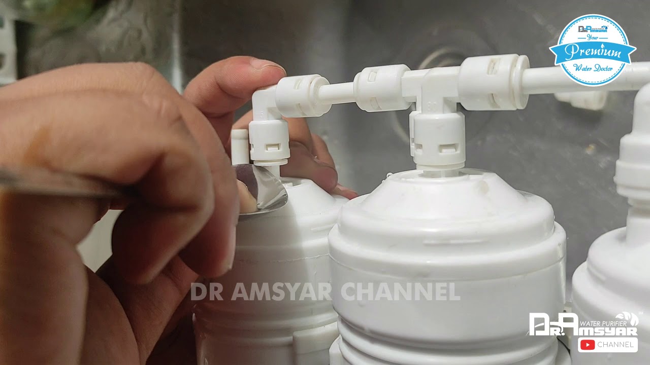 Cara Servis Filter Sediment, Pre-Carbon Post-Carbon Alkaline Filter Water Dispenser Dr Amsyar