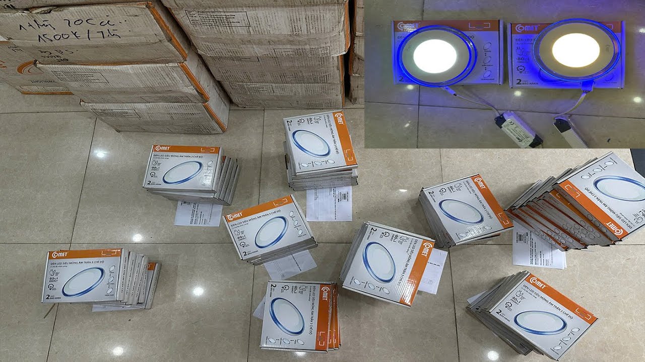 400 ĐÈN COMET 14W ÂM TRẦN SIÊU MỎNG - 3 CHẾ ĐỘ SÁNG CUỐI CÙNG. NHANH TAY CÁC BÁC ƠI. ( 15-1-2025)