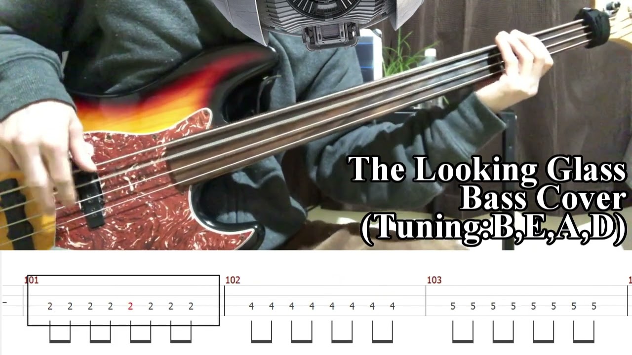 Dream Theater - The Looking Glass (Bass Cover + Tab)
