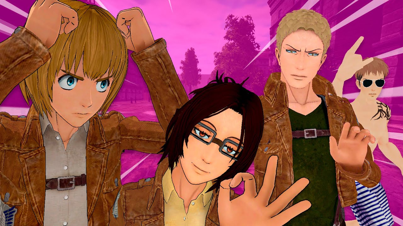 A VOLTA DO ATTACK ON TITAN!!!! (AOTVR)