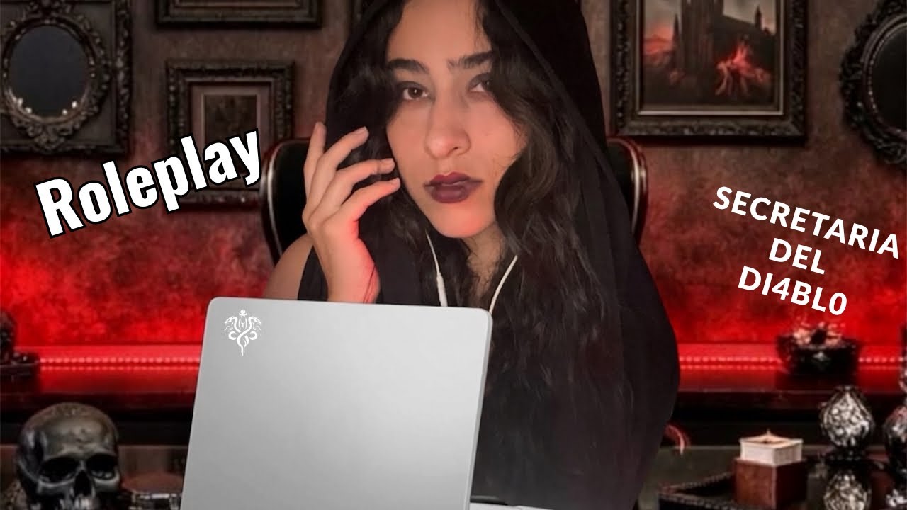 ASMR Roleplay: Secretaria del Di4bl0 registra tus pecados 😈