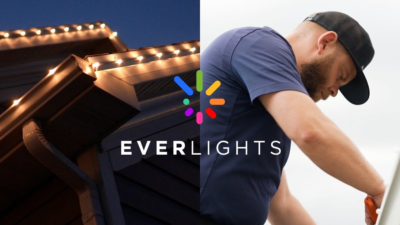 EverLights DIY Install | Classic White Lights #permanentchristmaslights