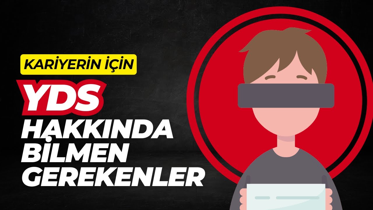 KARİYERİN İÇİN NEDEN YDS'YE GİRMELİSİN? DETAYLI ANLATIM!