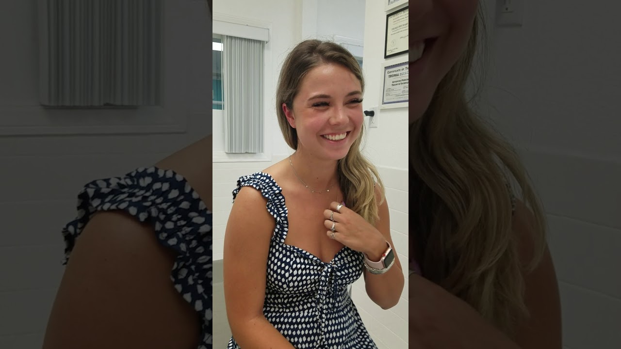 Natalie's double cartilage piercing, and double lobe piercings!