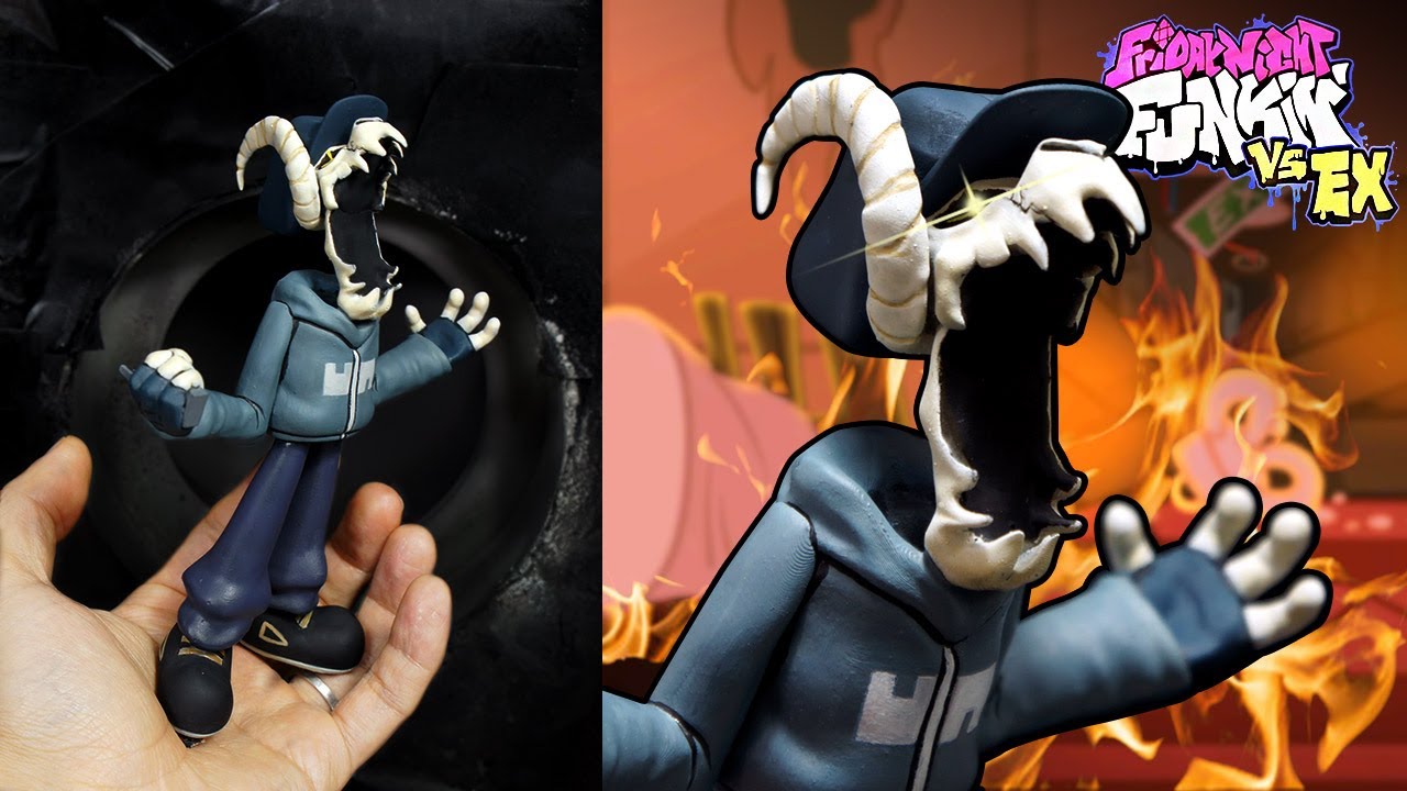 [FNF] Making Tabi Sculpture Timelapse [V.S. TABI Ex Boyfriend] - Friday Night Funkin'