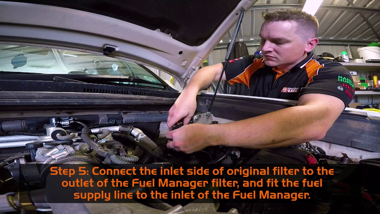 Direction-Plus Diesel Pre-Filter Installation