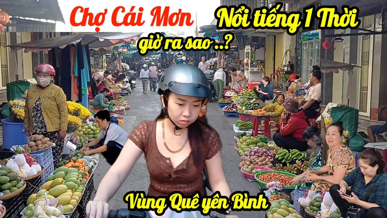 Kỳ lạ : cả chợ điều cười vì bán ế Chợ Cái Mơn  - Bến Tre , giờ đây ai cũng kêu than bán ế