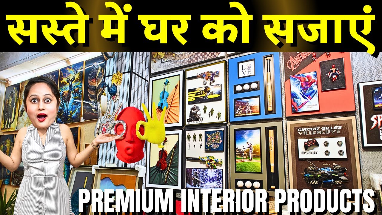 Home Decor Items & Interior Wall Panels Market in Delhi Metal Walll Art Paintings & Uv Marble Sheets