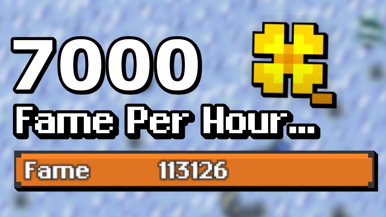 RotMG 7000 Fame Per Hour! DECA Releases The Most Buggiest Update In A While...