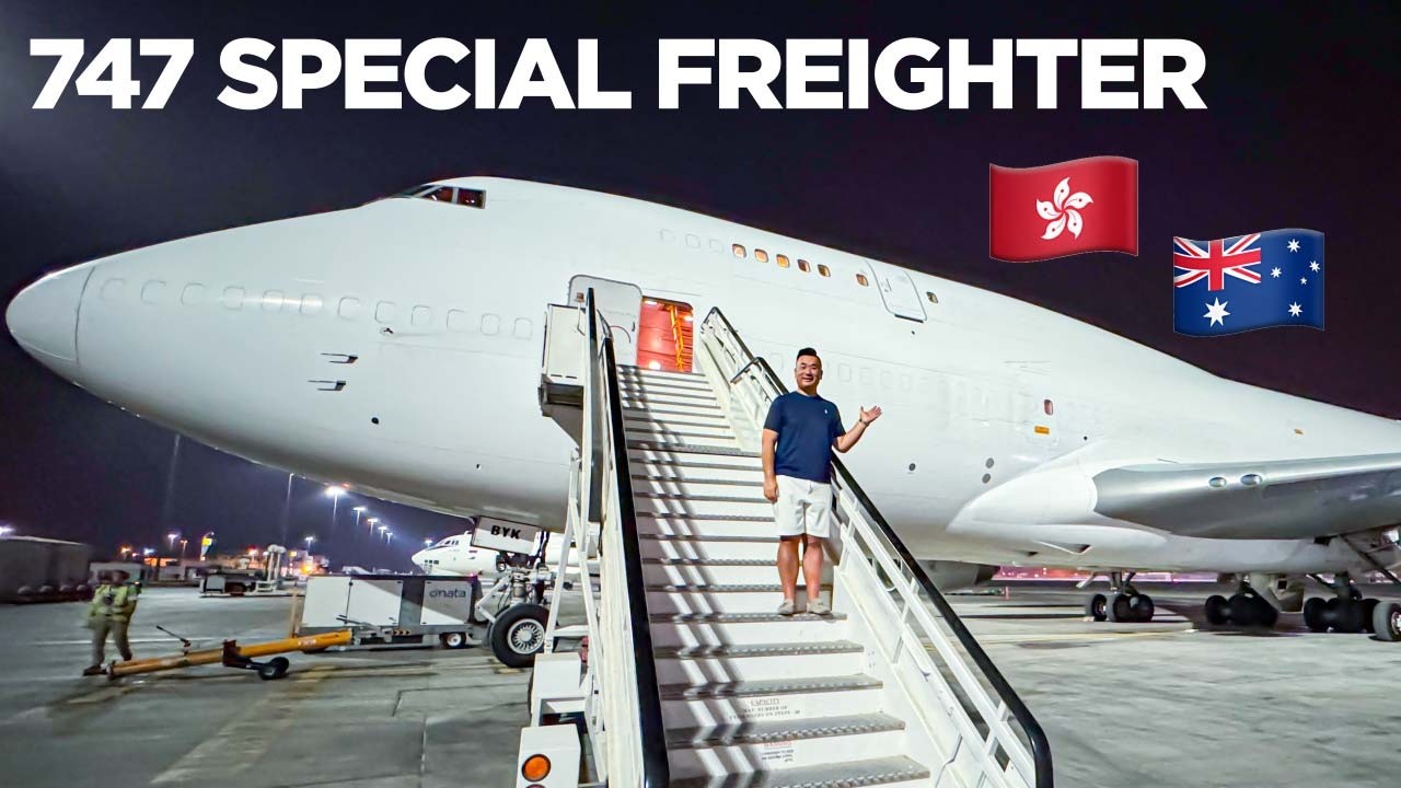 Flying the B747-400(BDSF) Special Freighter: Airline Pilot Life