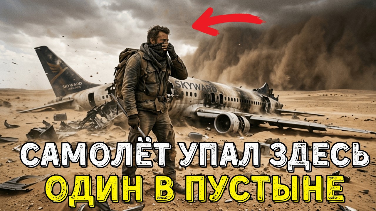 После Крушения Самолёта Я Очнулся Один Посреди Бесконечной Пустыни