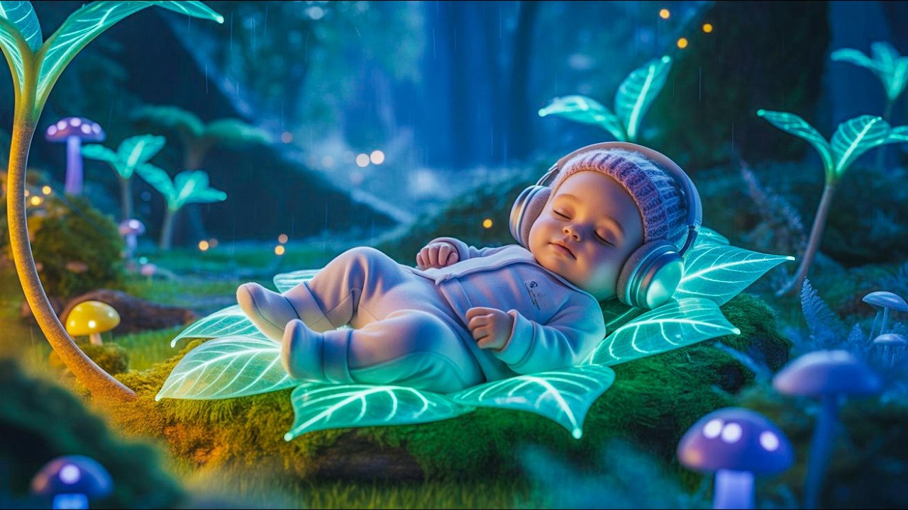 Cozy Rainy Baby Sleeps in 3 Minutes 🌧👶  Warm Magic Rain & Bird Sounds