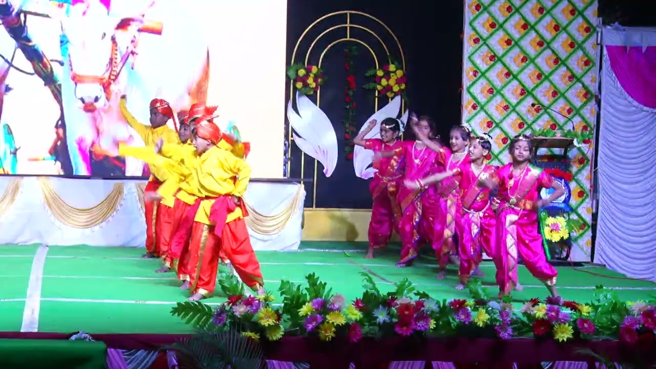 Grade 2nd Dance 4th Annual Day 2025-26, St. Joseph's Higher Sec. School CBSE, Newasa 414603.
