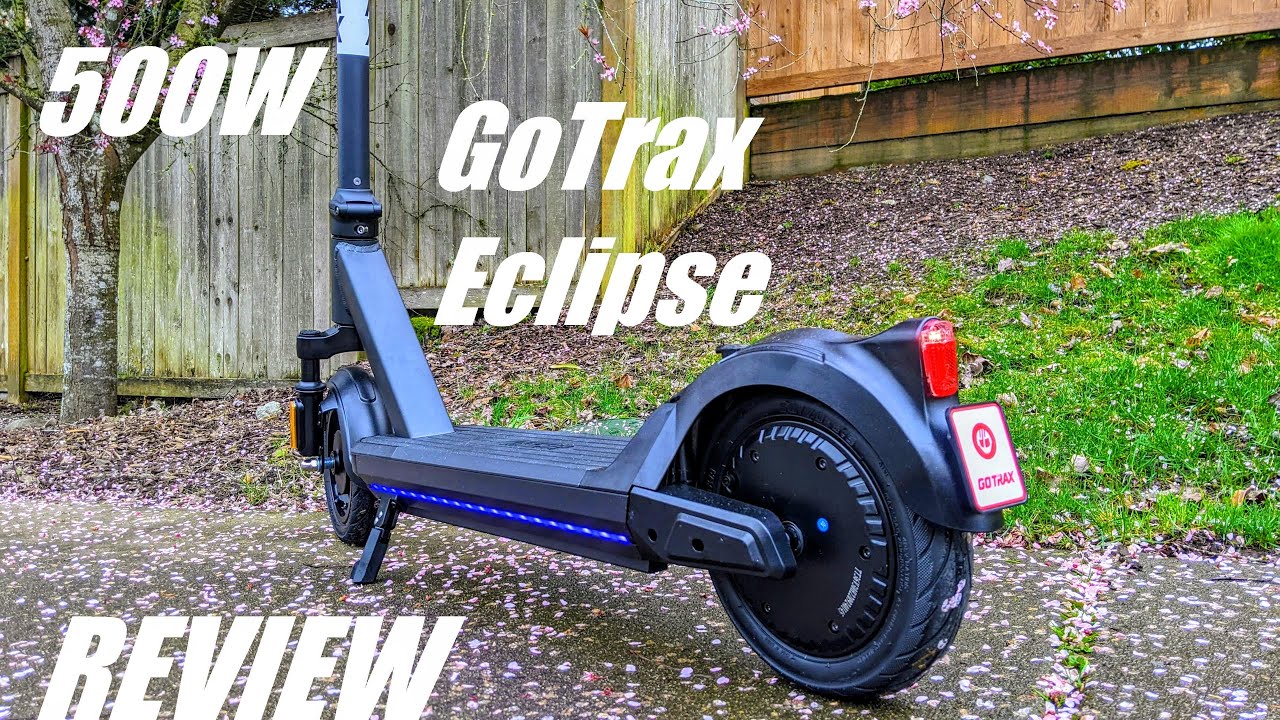 REVIEW: Gotrax Eclipse Electric Scooter - Powerful 500W Motor! (20 Mph)
