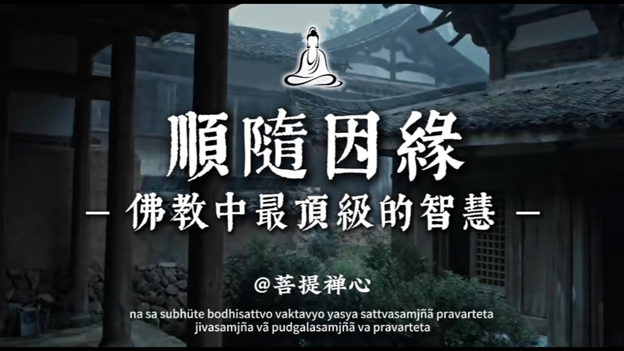 【建議收藏】讓人生越來越順的智慧，是學會順隨因緣，不強求、不對抗...🍃