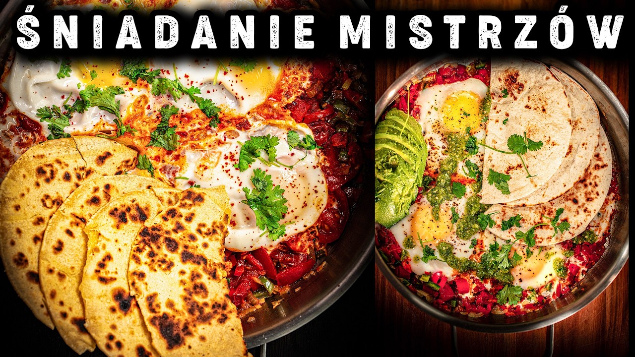 NIE TYLKO SZAKSZUKA ZASŁUGUJE NA JEDZENIE Z PATELNI – Huevos Rancheros – Foxx Gotuje
