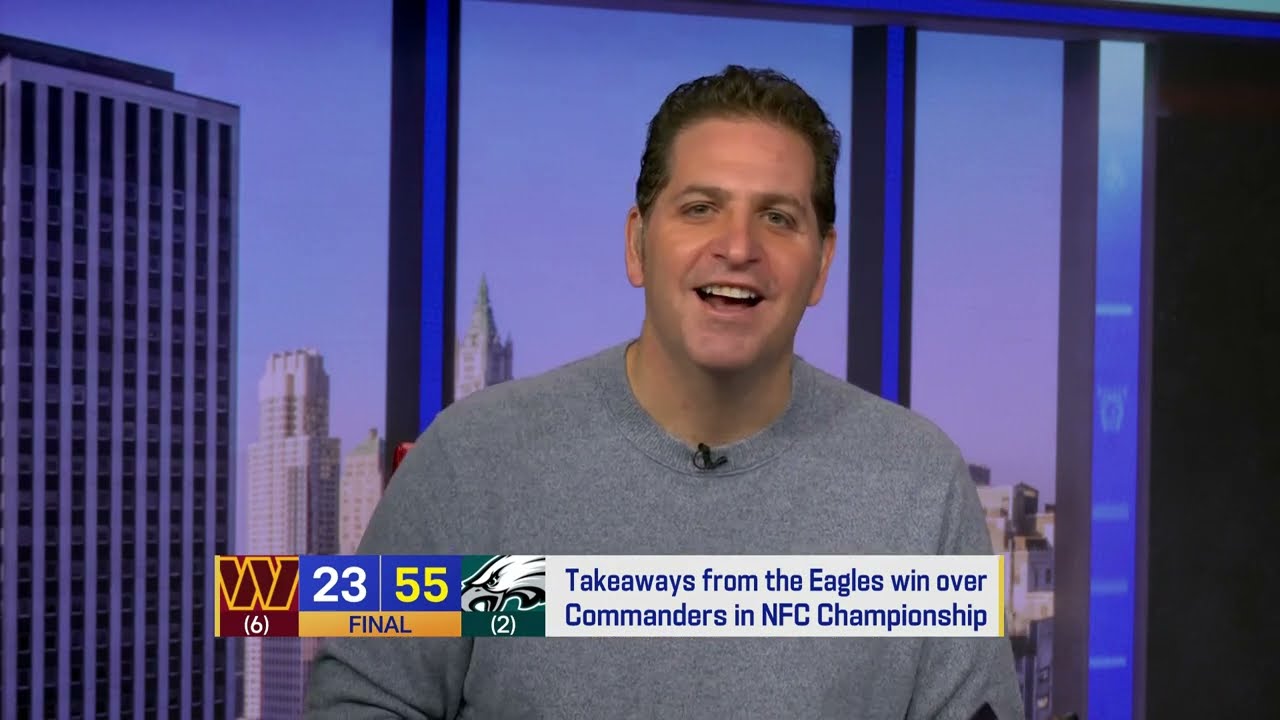 Takeaways from Eagles dominant NFC Championship Game vs. Commanders | 'GMFB'