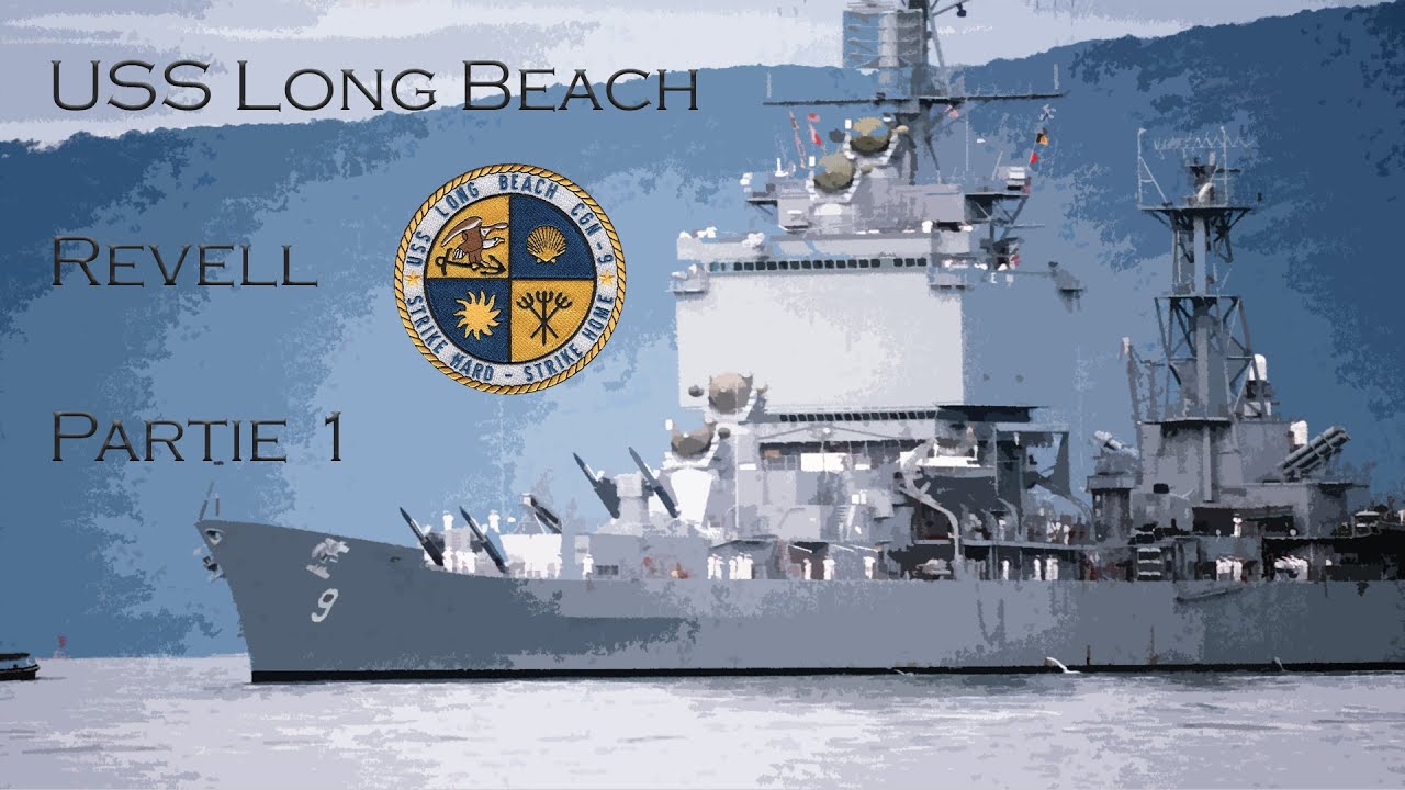 USS Long Beach 1/460 Revell - 01_Début du montage