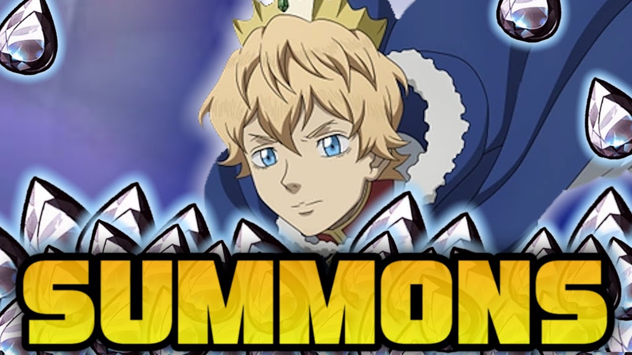 *THIS ISN'T REAL* 1ST ANNIVERSARY LUMIERE SUMMONS! | Black Clover Mobile